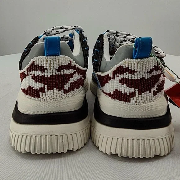 FARM Rio Multicolor Beaded Sneakers Size 8 ,NWT